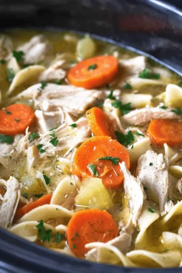 Crock-Pot Chicken Noodle Soup