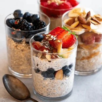 Overnight Oats (5 Healthy Ways!)