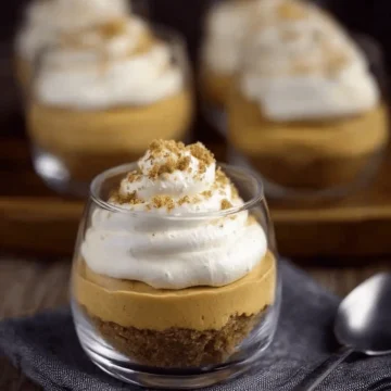 No-Bake Pumpkin Cheesecake Cups