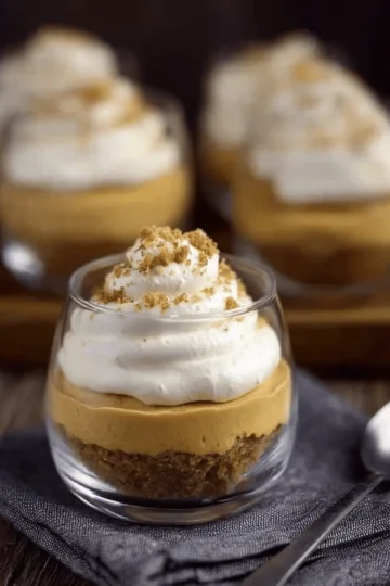 No-Bake Pumpkin Cheesecake Cups