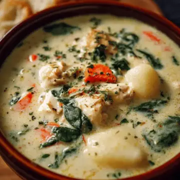 Olive Garden Chicken Gnocchi Soup