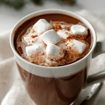 Thick & Rich Crock Pot Hot Chocolate Recipe