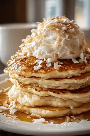 Sweet Coconut Cream Pancakes: A Breakfast Delight You’ll Love!