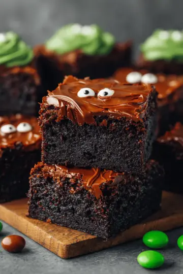 Frankenstein’s Monster Brownies