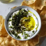 Labneh Dip with Scallion Oil