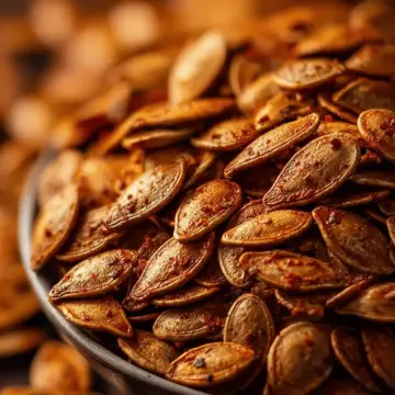 Spicy Roasted Pumpkin Seeds