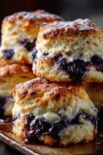 Blueberry Biscuits