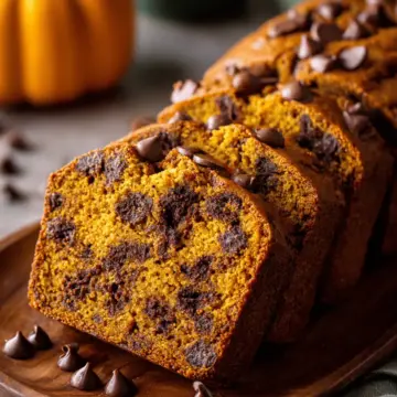Pumpkin Chocolate Chip Bread