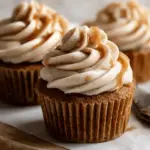 Apple Cider Cupcakes with Spiced Buttercream Frosting