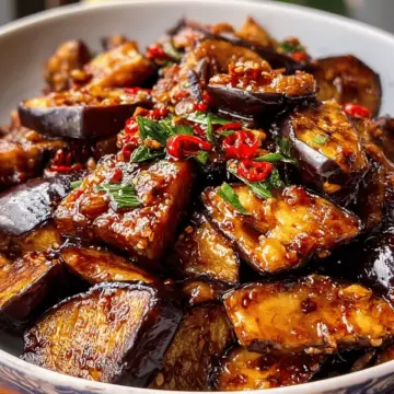 Irresistible Sticky Garlic Eggplant Recipe to Savor