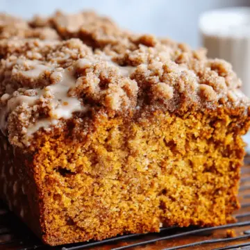 Pumpkin Streusel Bread