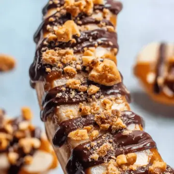 Frozen Banana Snickers
