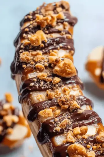 Frozen Banana Snickers