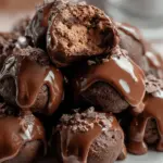 No-Bake Cottage Cheese Brownie Batter Protein Bites