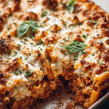 Baked Ziti With Ricotta