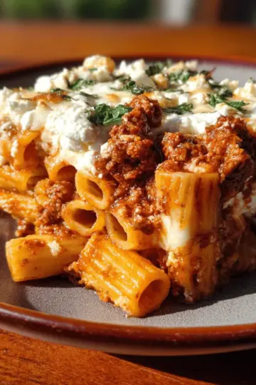 Classic Ziti with Ricotta