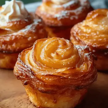Peach Pie Cruffins Recipe