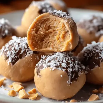 3-INGREDIENT PEANUT BUTTER BALLS