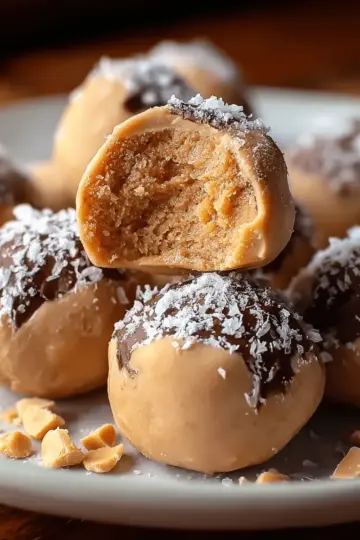 3-INGREDIENT PEANUT BUTTER BALLS