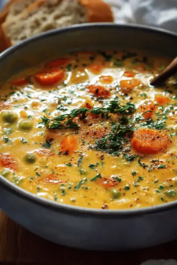 One-Pot Creamy Vegetable Soup