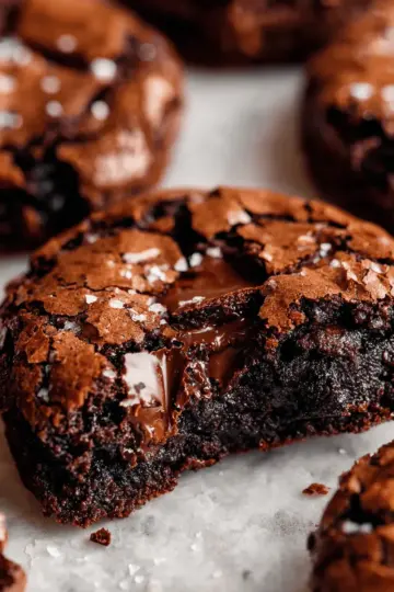 The BEST Fudgy Chewy Brookies