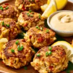 Crab Cakes with Old Bay Donkey Sauce