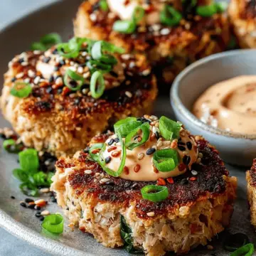 Asian Tuna Cakes with Spicy Mayo: A Flavorful Delight!