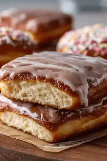 Maple Donut Bars