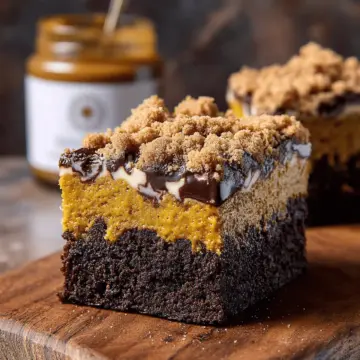 Chocolate-Pumpkin Crumb Cake