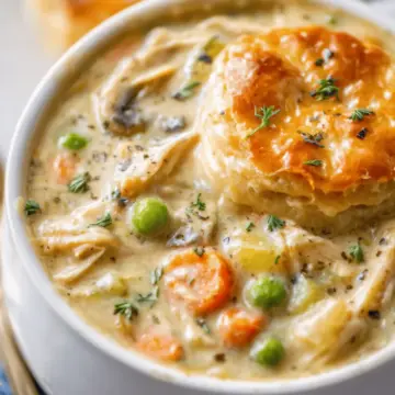 Chicken Pot Pie Soup Recipe