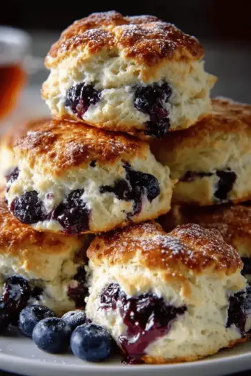Blueberry Biscuits