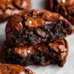 The BEST Fudgy Chewy Brookies