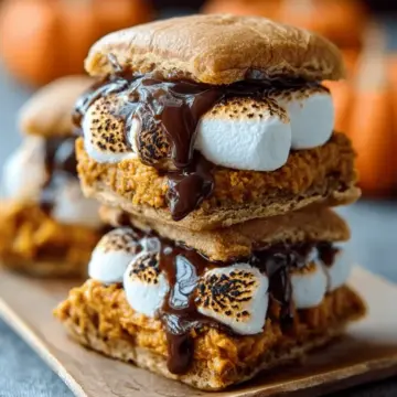 Pumpkin S’mores Sliders