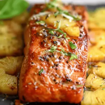 Honey Pineapple Salmon