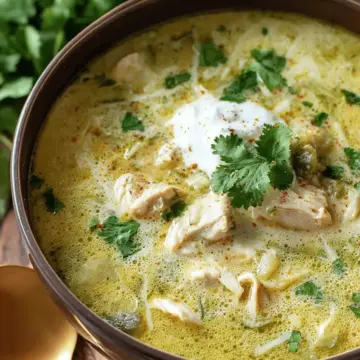 Creamy Green Enchiladas Chicken Soup