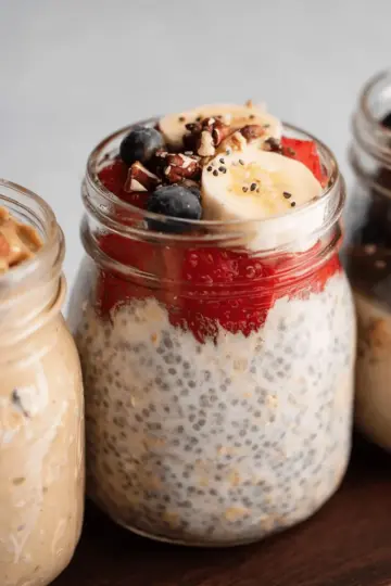 Quick & Creamy High Protein Overnight Oats