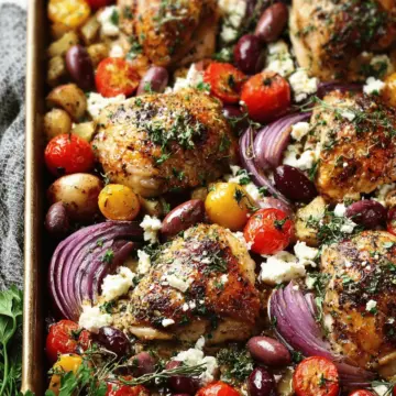 Greek Sheet Pan Chicken
