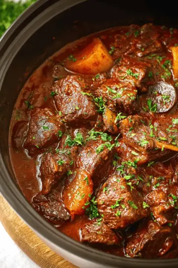 Beef Stifado