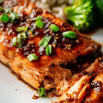 Honey Garlic Soy Glazed Salmon