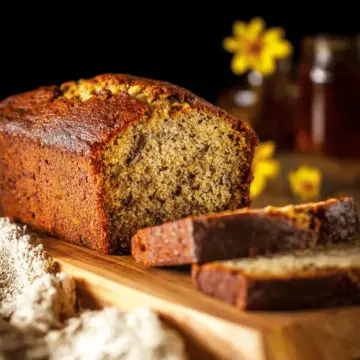 Maple-Bourbon Banana Bread