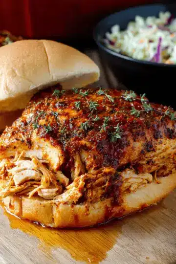 Slow Cooker BBQ Turkey Breast
