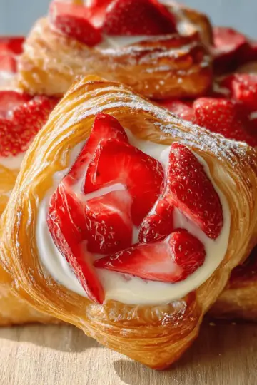 Strawberry Danish