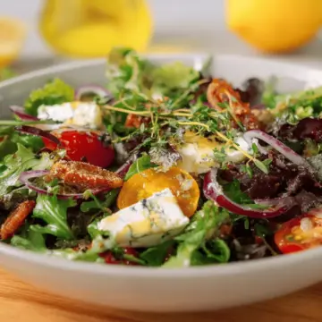 Harvest Salad with Lemon Thyme Dressing