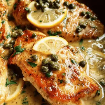 Easy Chicken Piccata