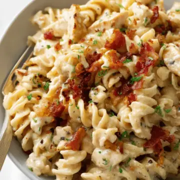 Chicken Bacon Ranch Pasta