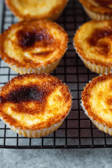 Portuguese Coconut Custard Tarts