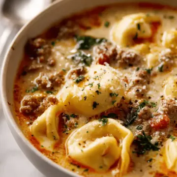 Sausage Tortellini Soup