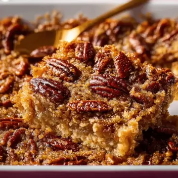 Pecan Pie Dump Cake
