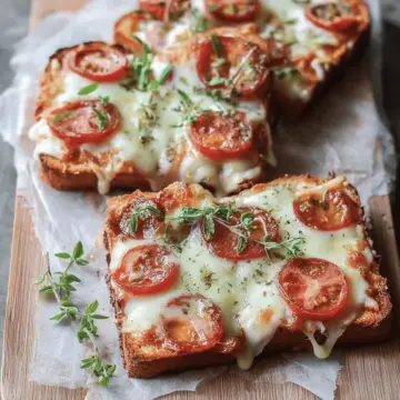 Pizza toast