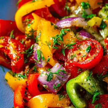 Mini Bell Pepper Salad